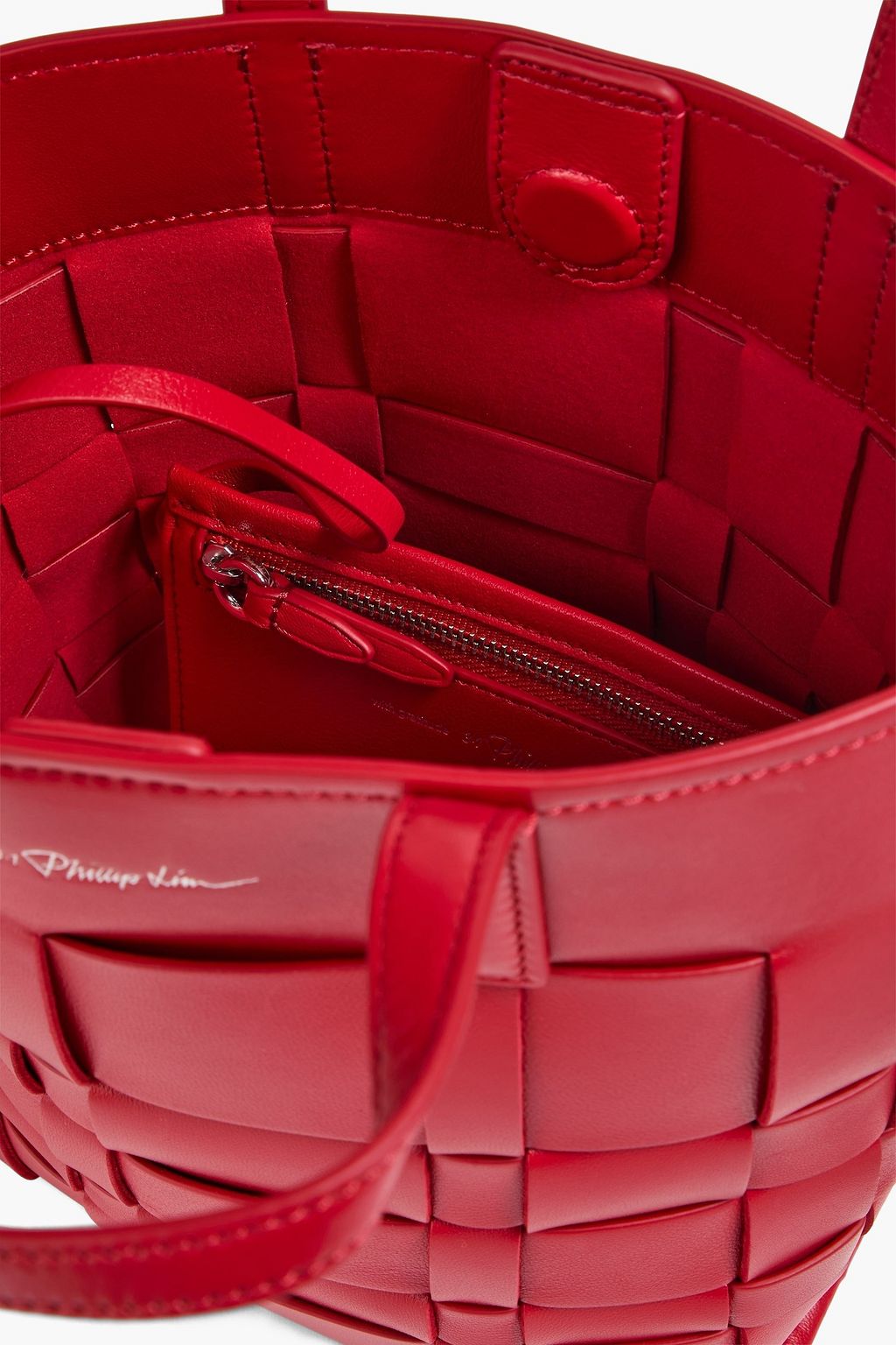 3.1 PHILLIP LIM Odita woven leather bucket bag