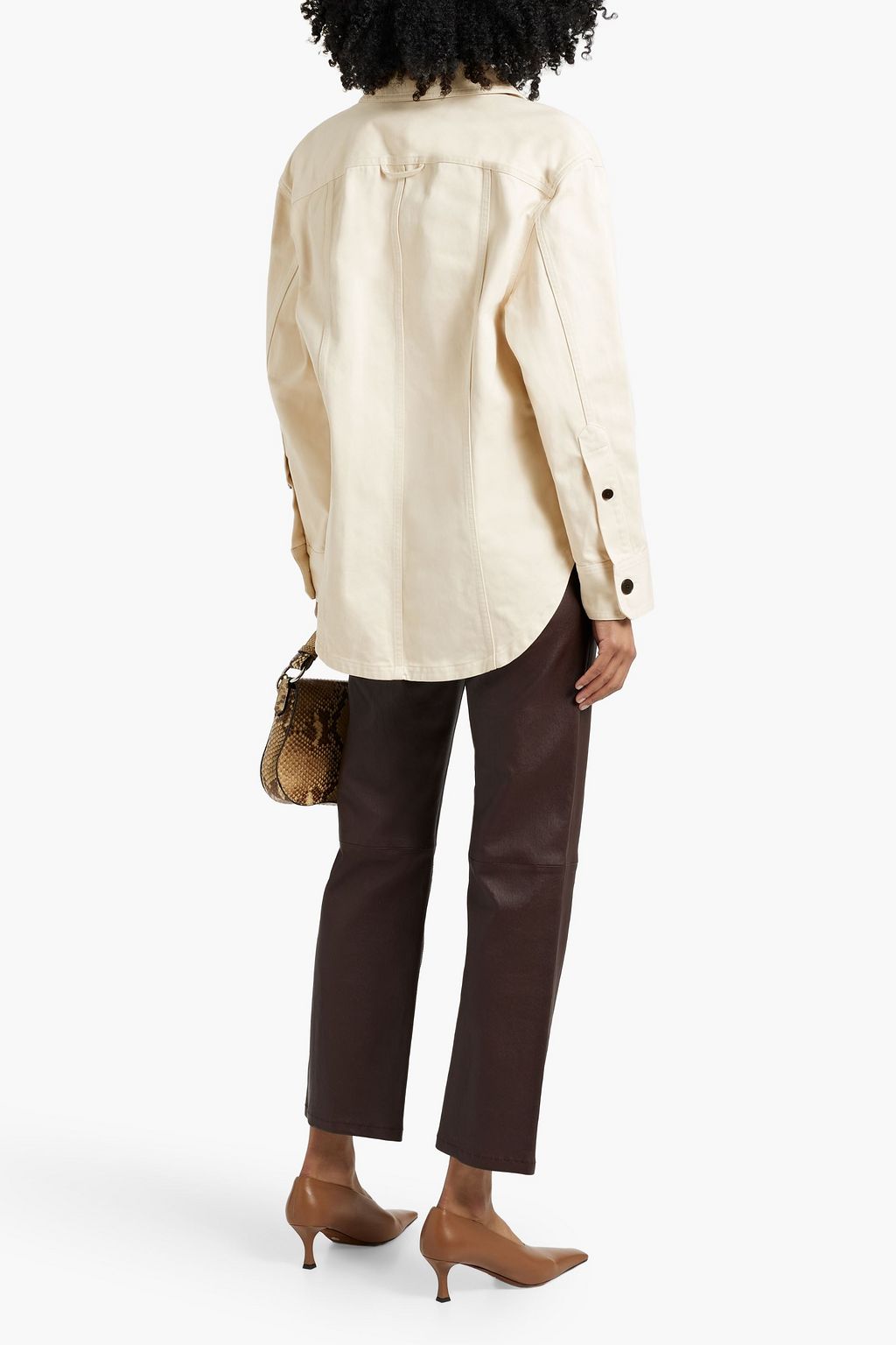 ANOTHER TOMORROW Cotton-canvas jacket