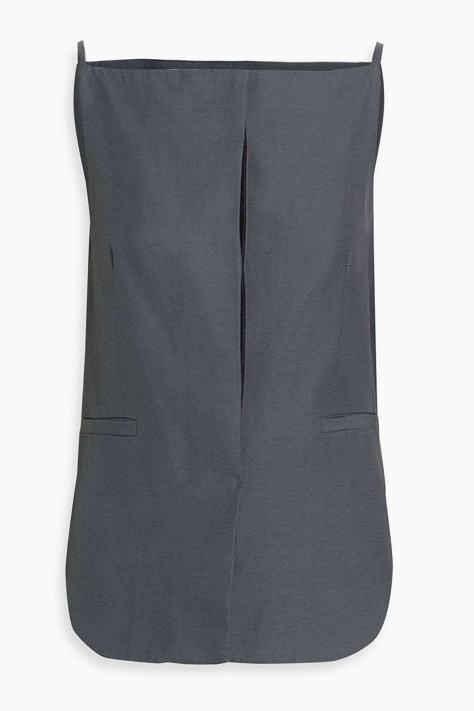 Loulou Studio Mihant Grain De Poudre Top In Anthracite