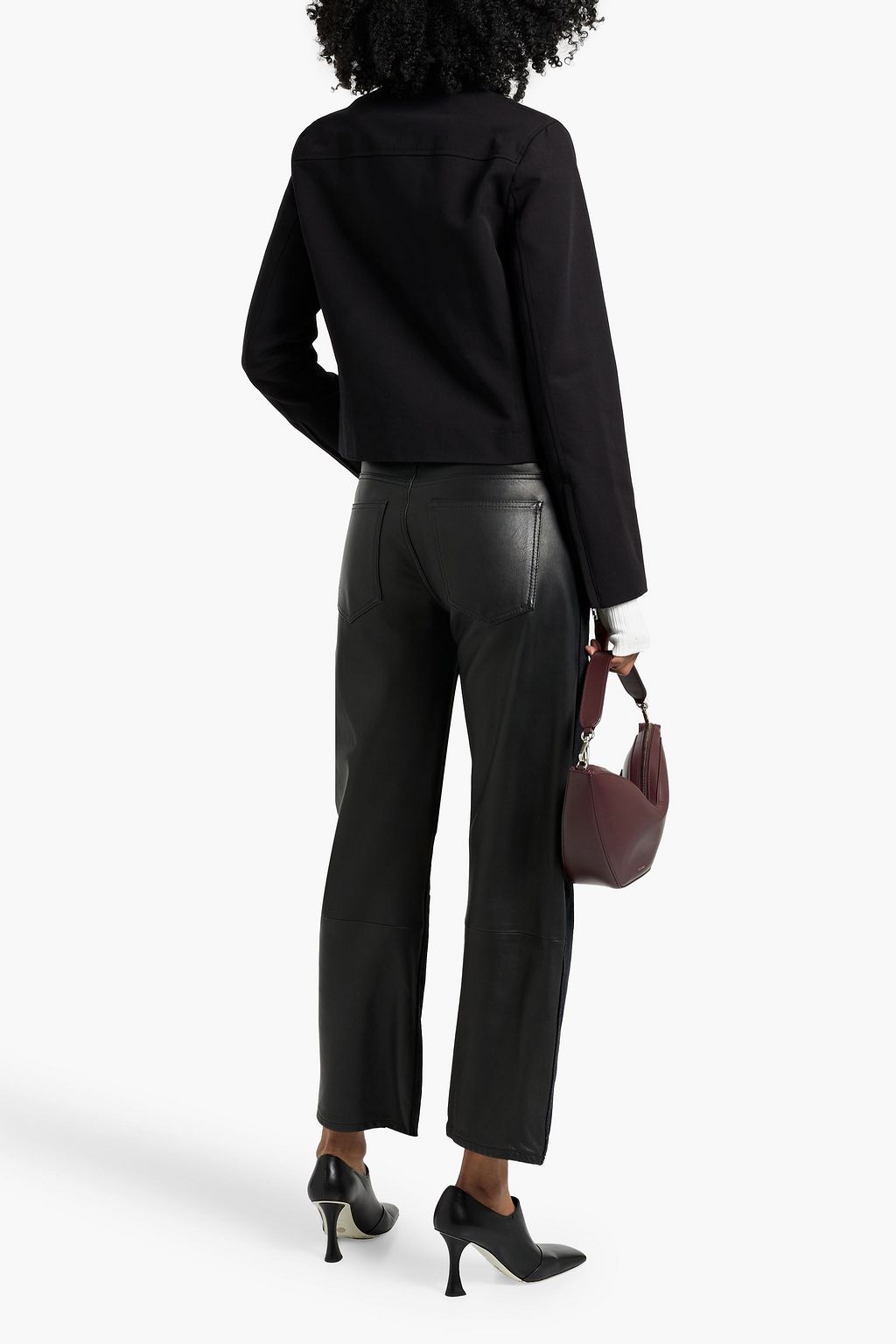 VINCE. Cotton-blend bomber jacket