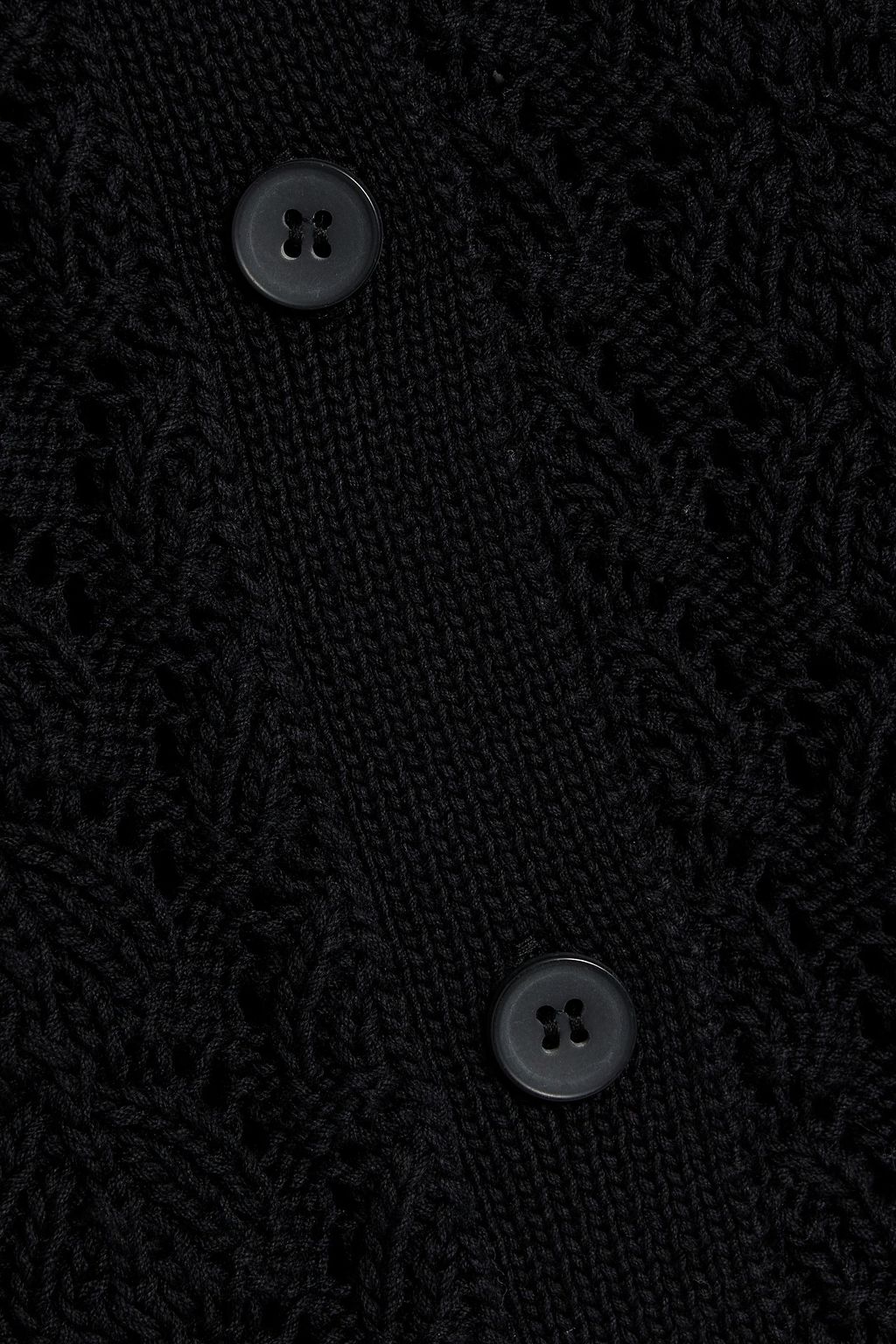 LOULOU STUDIO Adria crocheted cotton cardigan