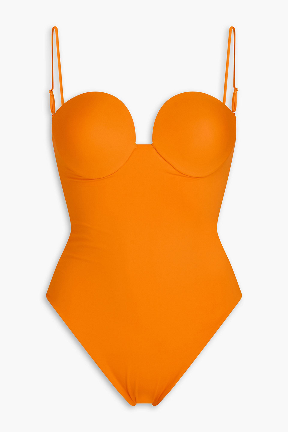 Magda Butrym Retro Swimsuit In Orange