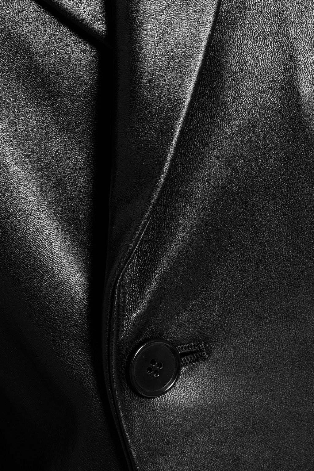 LOULOU STUDIO Davao double-breasted leather blazer