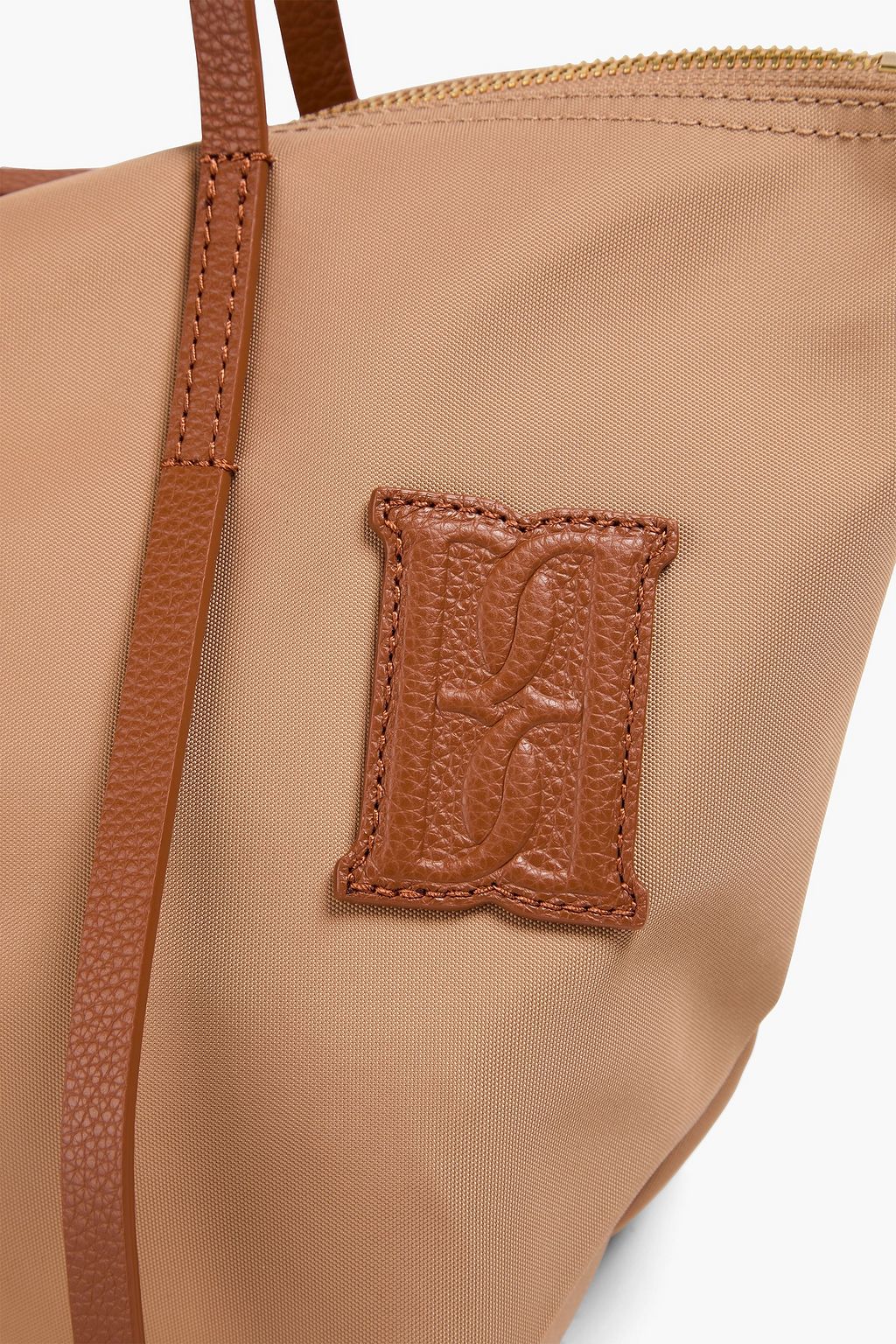 BY MALENE BIRGER Nabella leather-trimmed shell tote