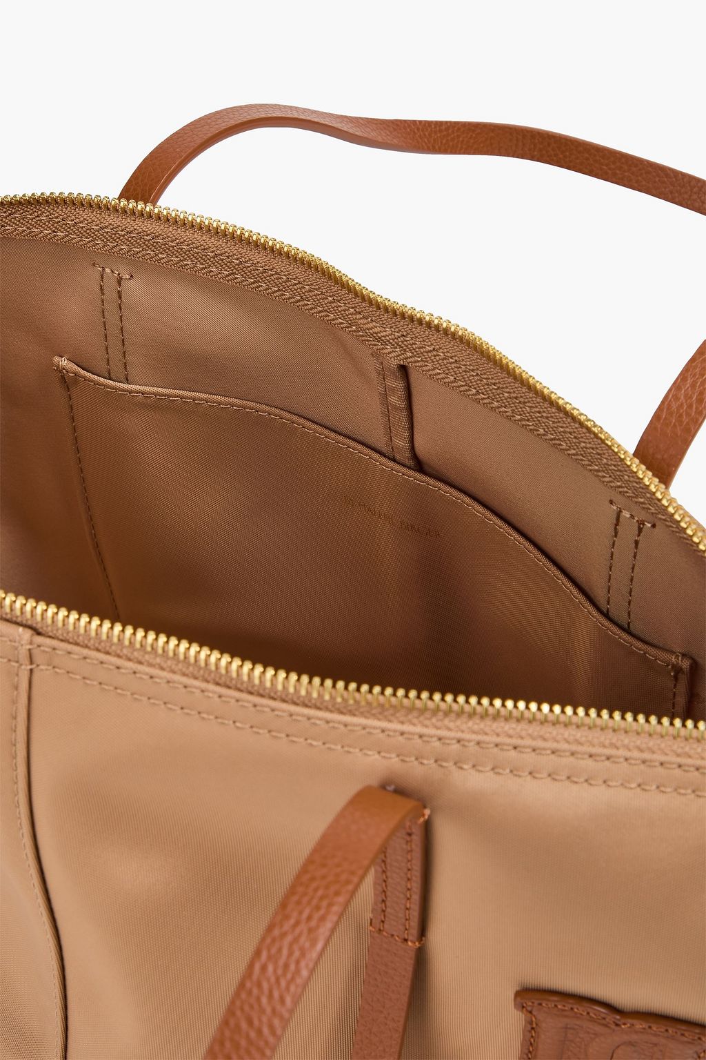 BY MALENE BIRGER Nabella leather-trimmed shell tote