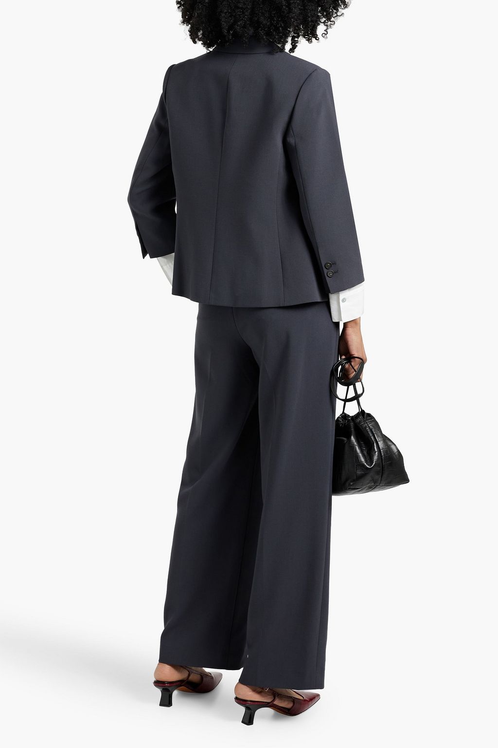 VINCE. Woven blazer