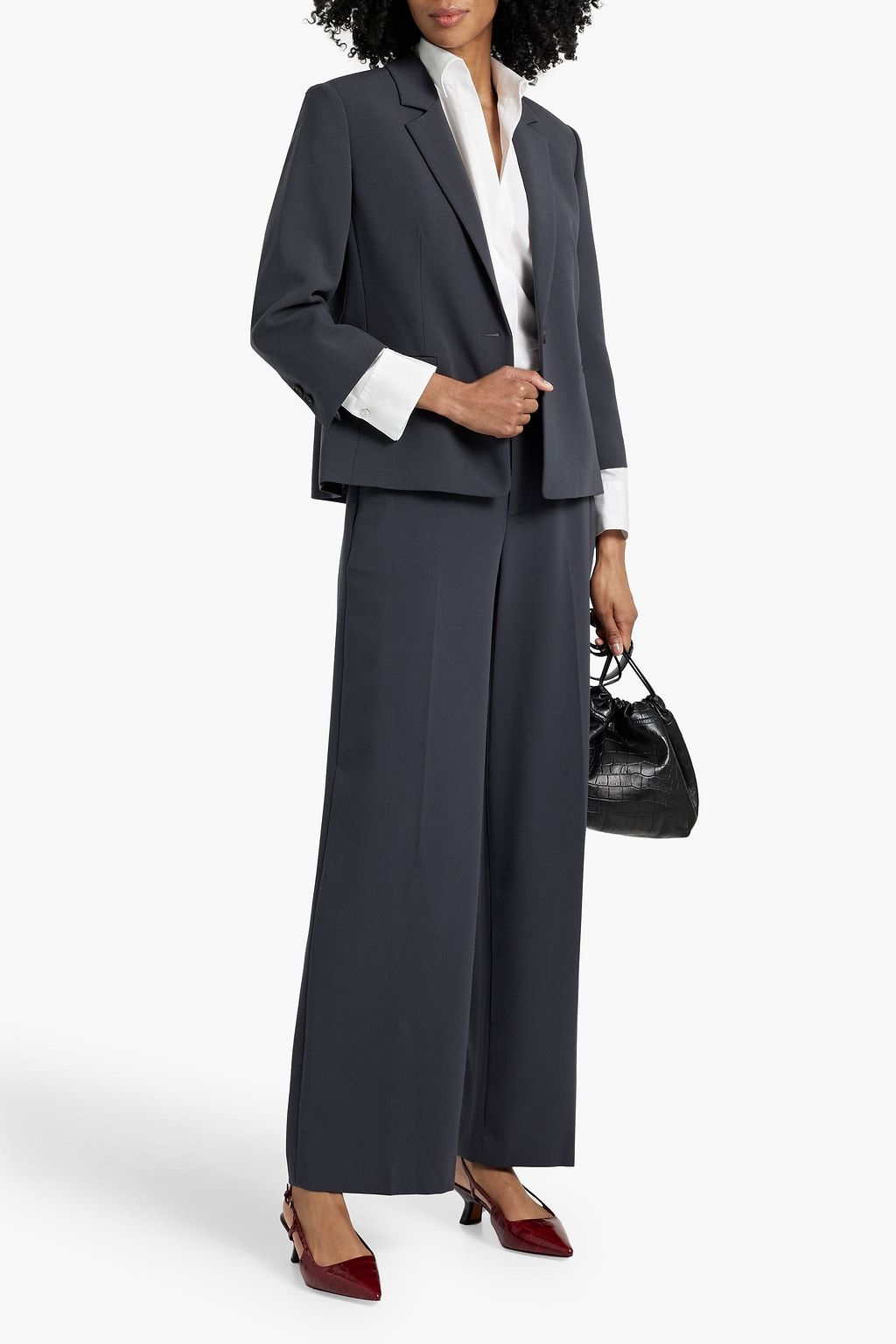 VINCE. Woven blazer
