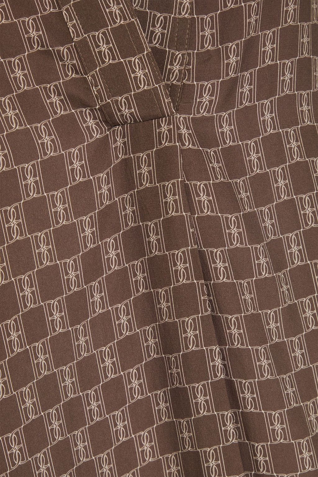 BY MALENE BIRGER Mabillon printed crepe de chine blouse