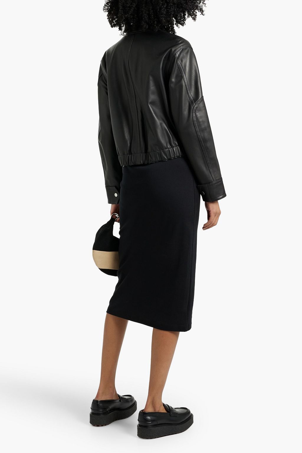 VINCE. Leather jacket