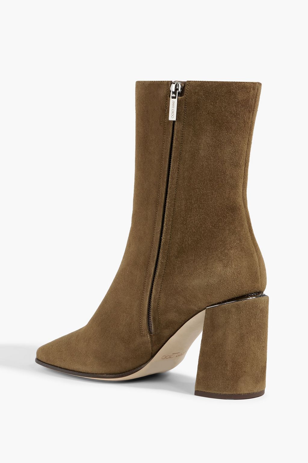 JIMMY CHOO Loren 85 suede ankle boots