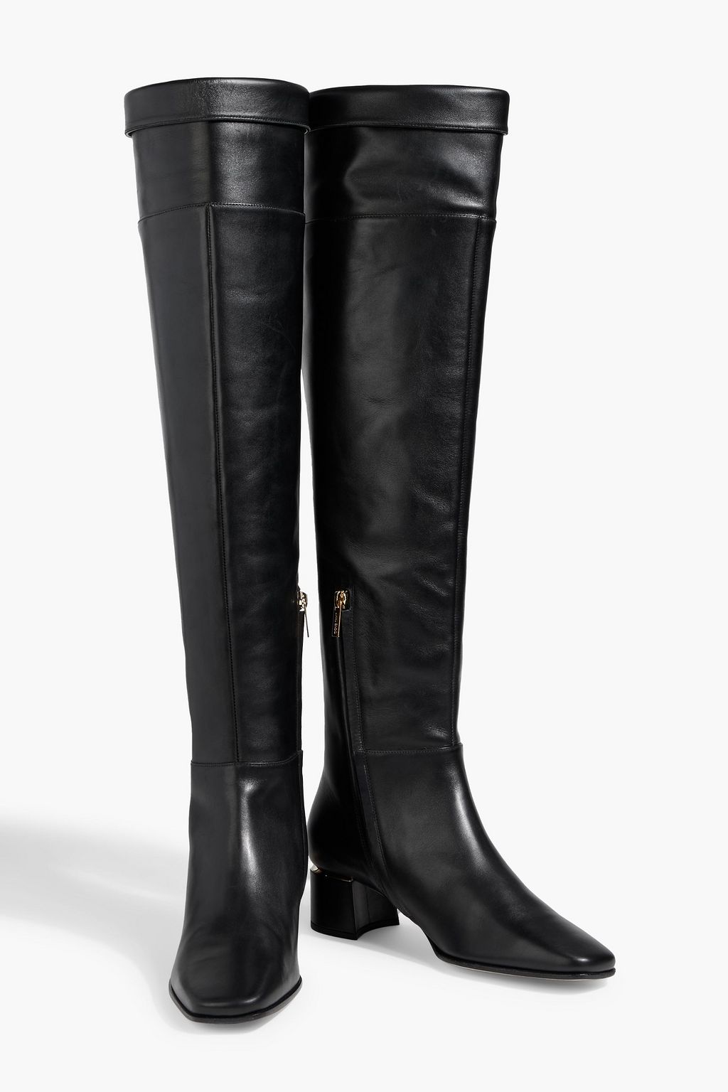 JIMMY CHOO Loren 45 leather over-the-knee boots
