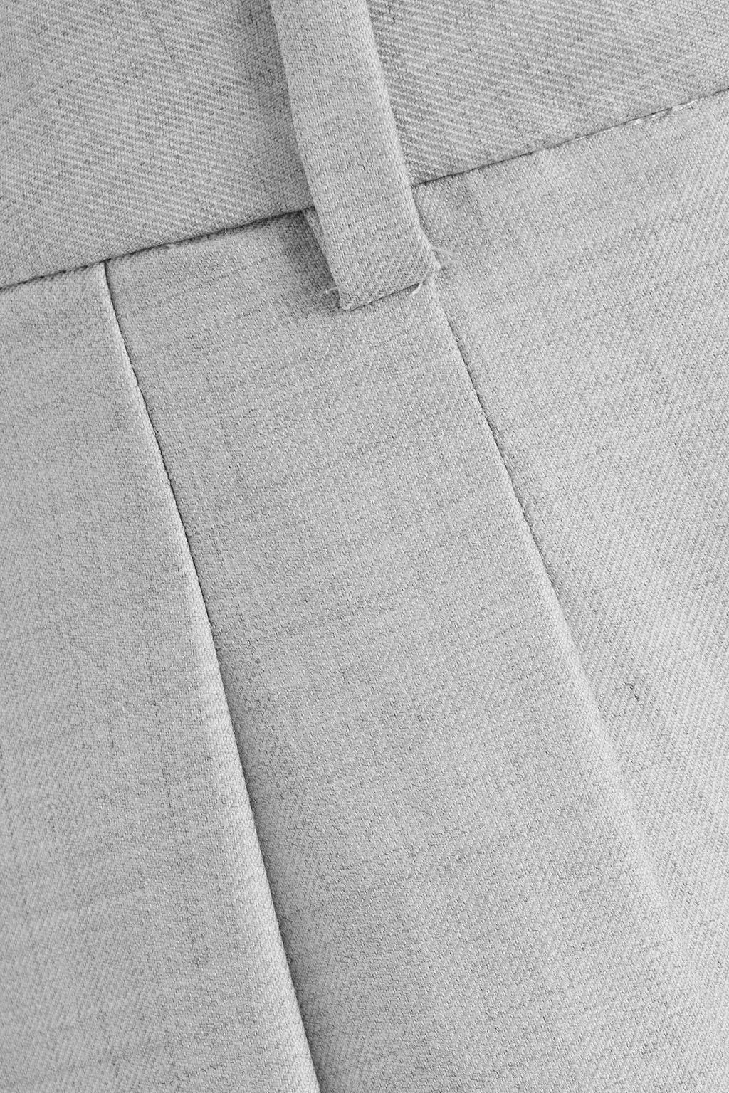 LOULOU STUDIO Sbiru pleated wool-twill wide-leg pants