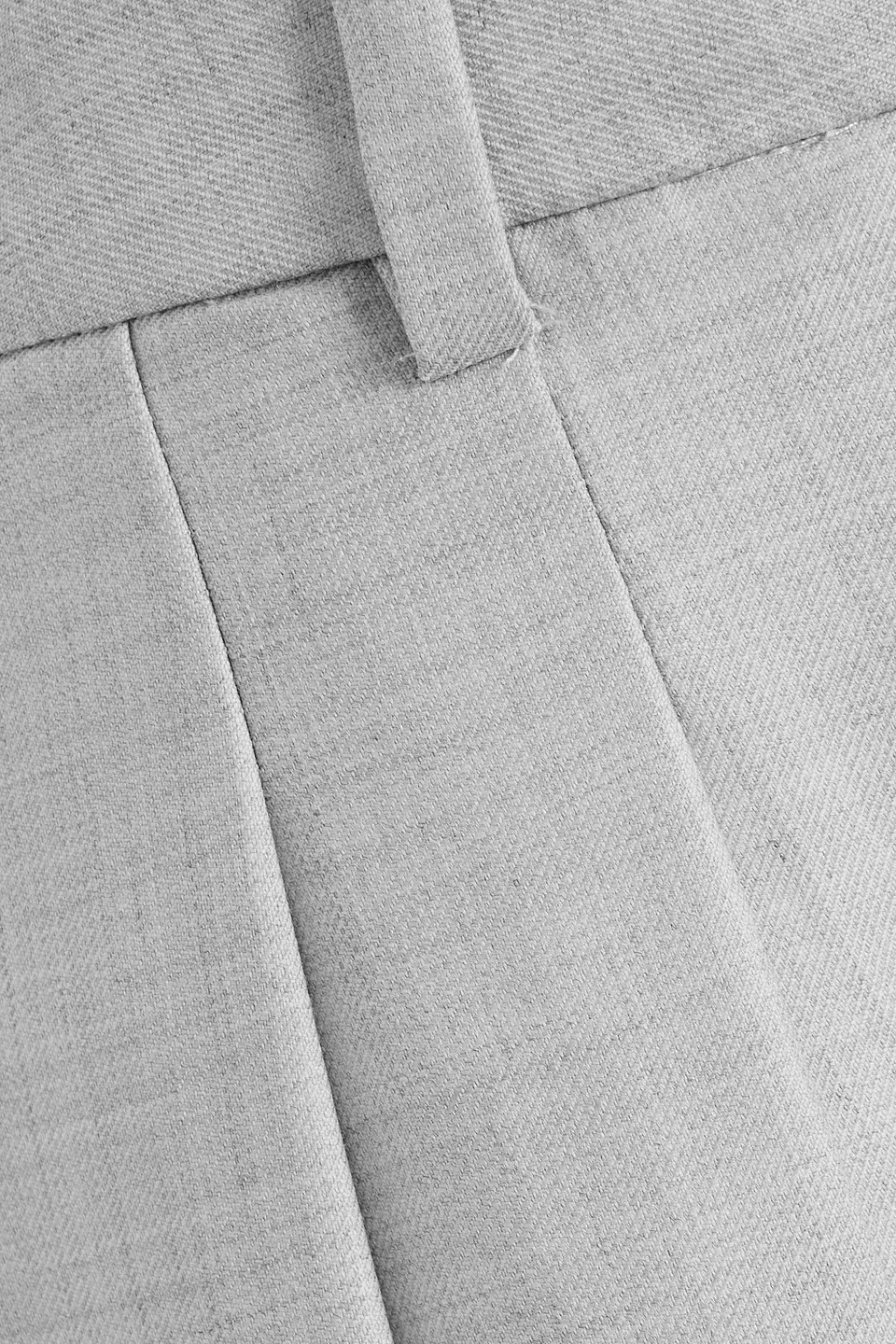 LOULOU STUDIO SBIRU PLEATED WOOL-TWILL WIDE-LEG PANTS