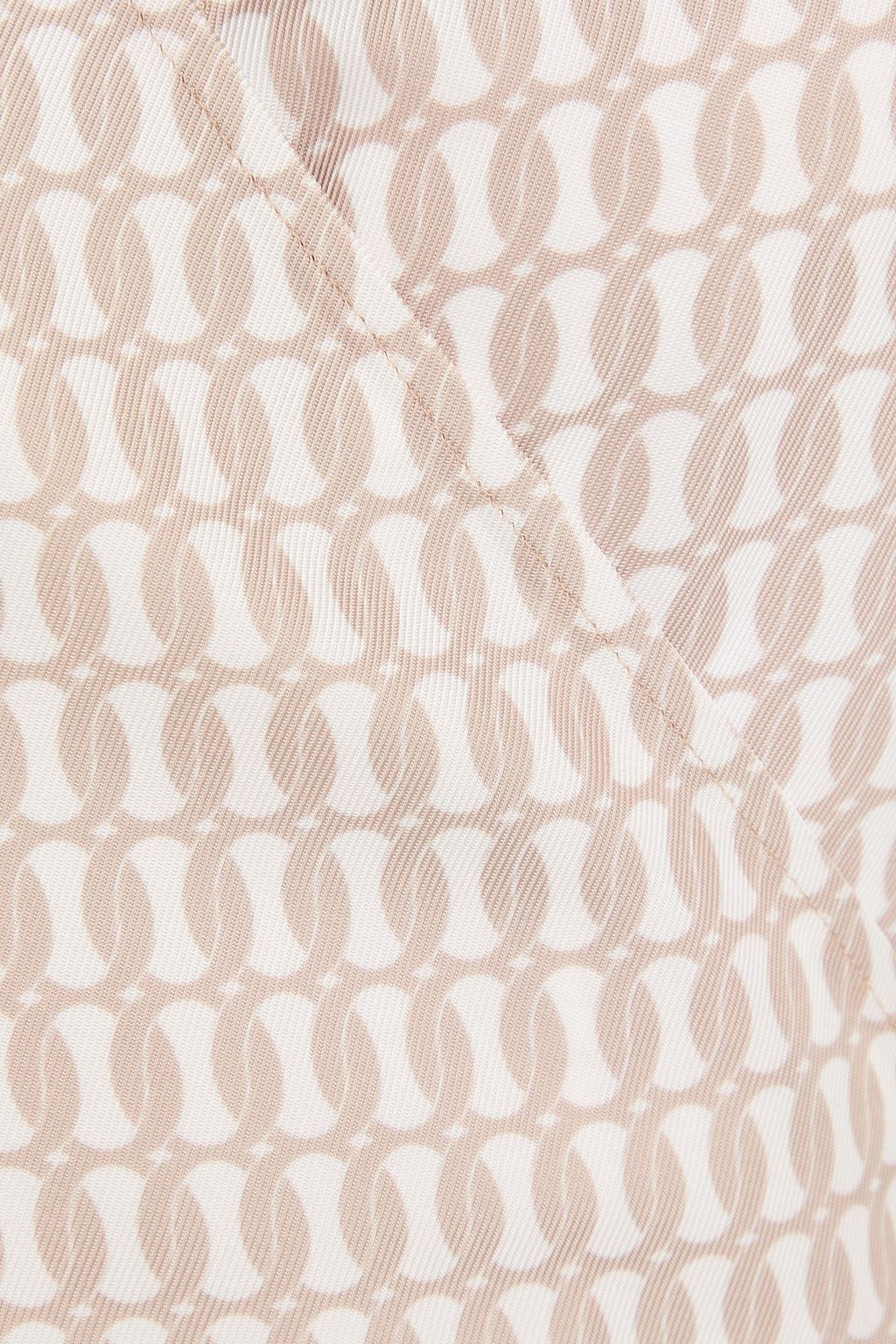 BY MALENE BIRGER فستان "مانيسا" طويل من التويل المطبوع بتصميم ملتف