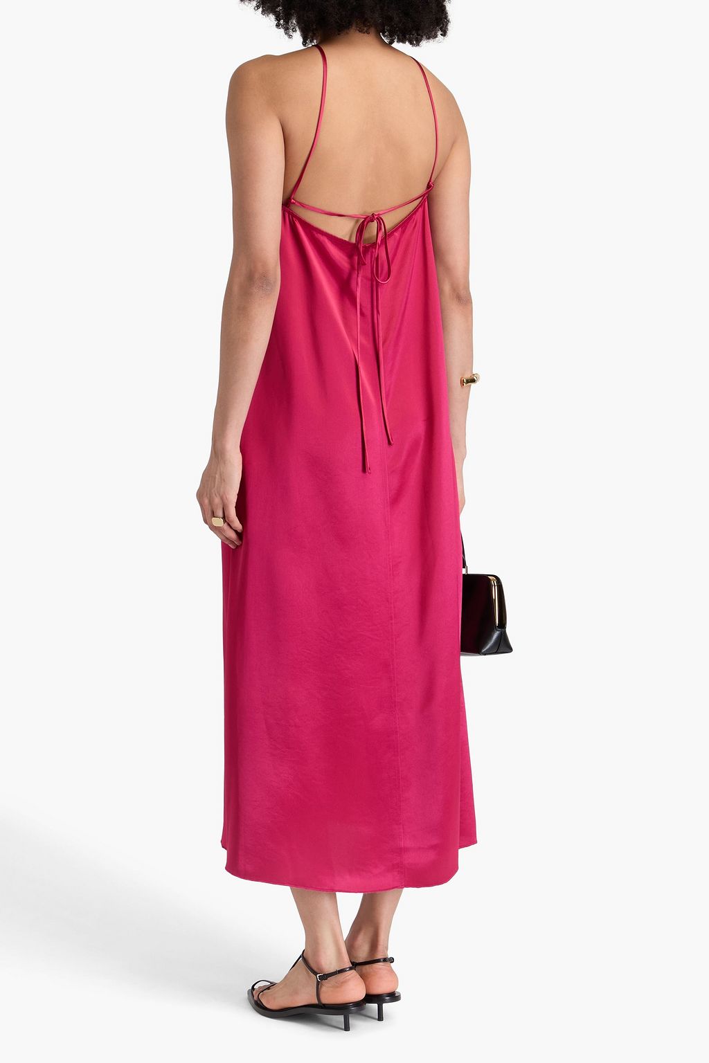 BY MALENE BIRGER فستان طويل "ريجانا" من ساتان كريب