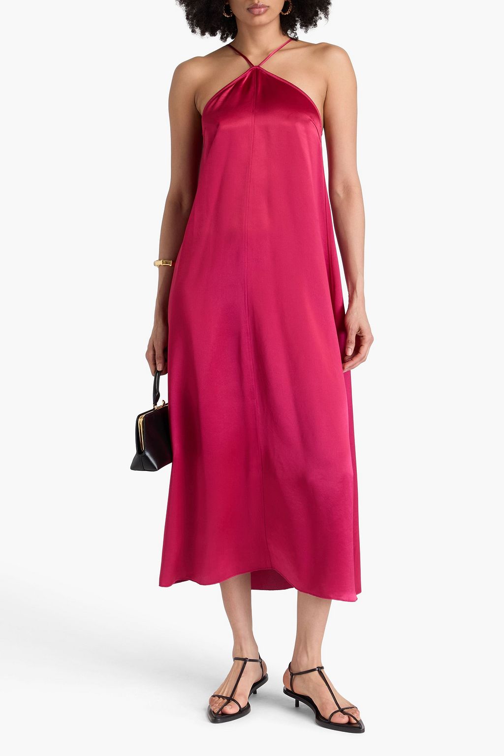 BY MALENE BIRGER فستان طويل "ريجانا" من ساتان كريب