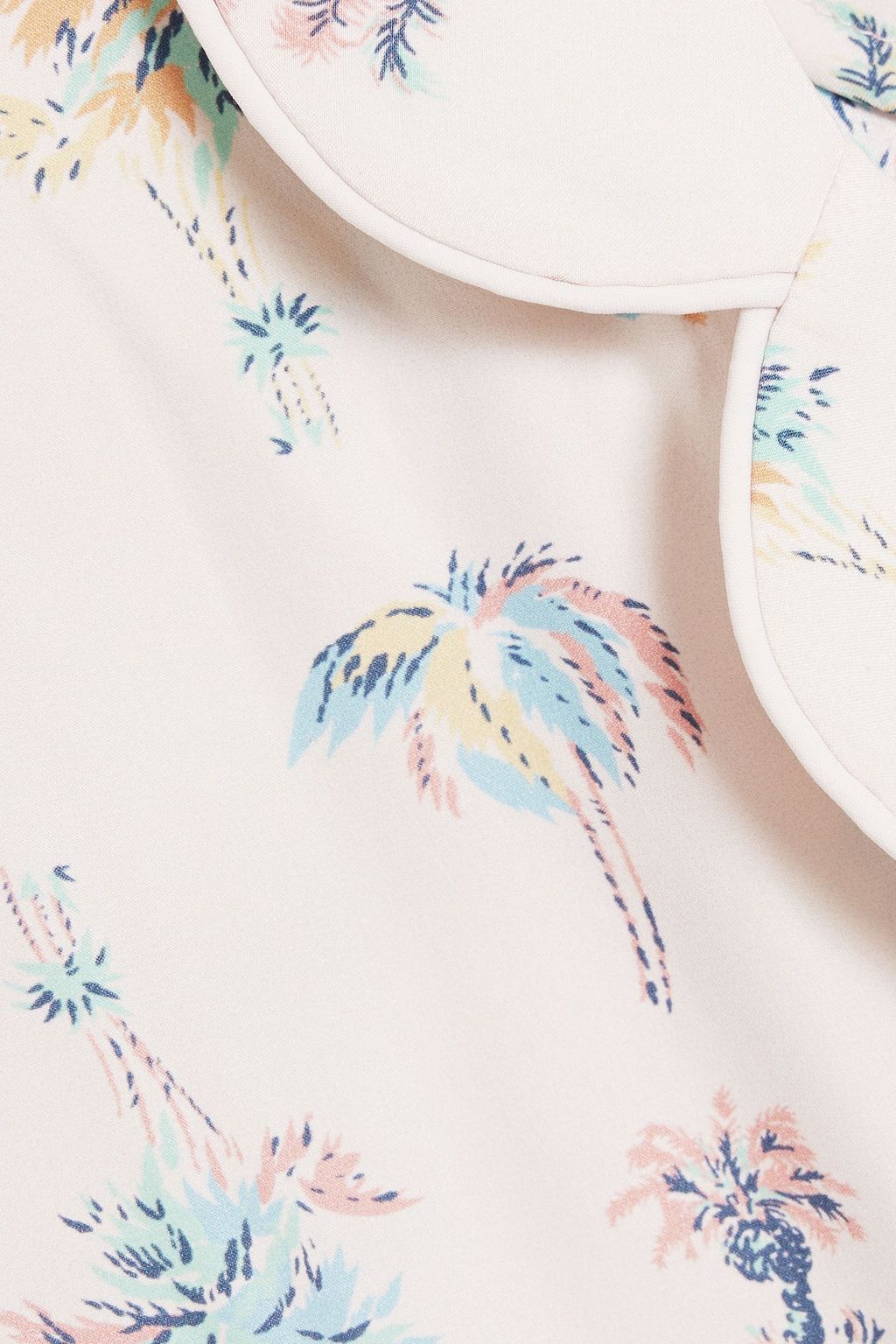 HVN Maria printed silk dress