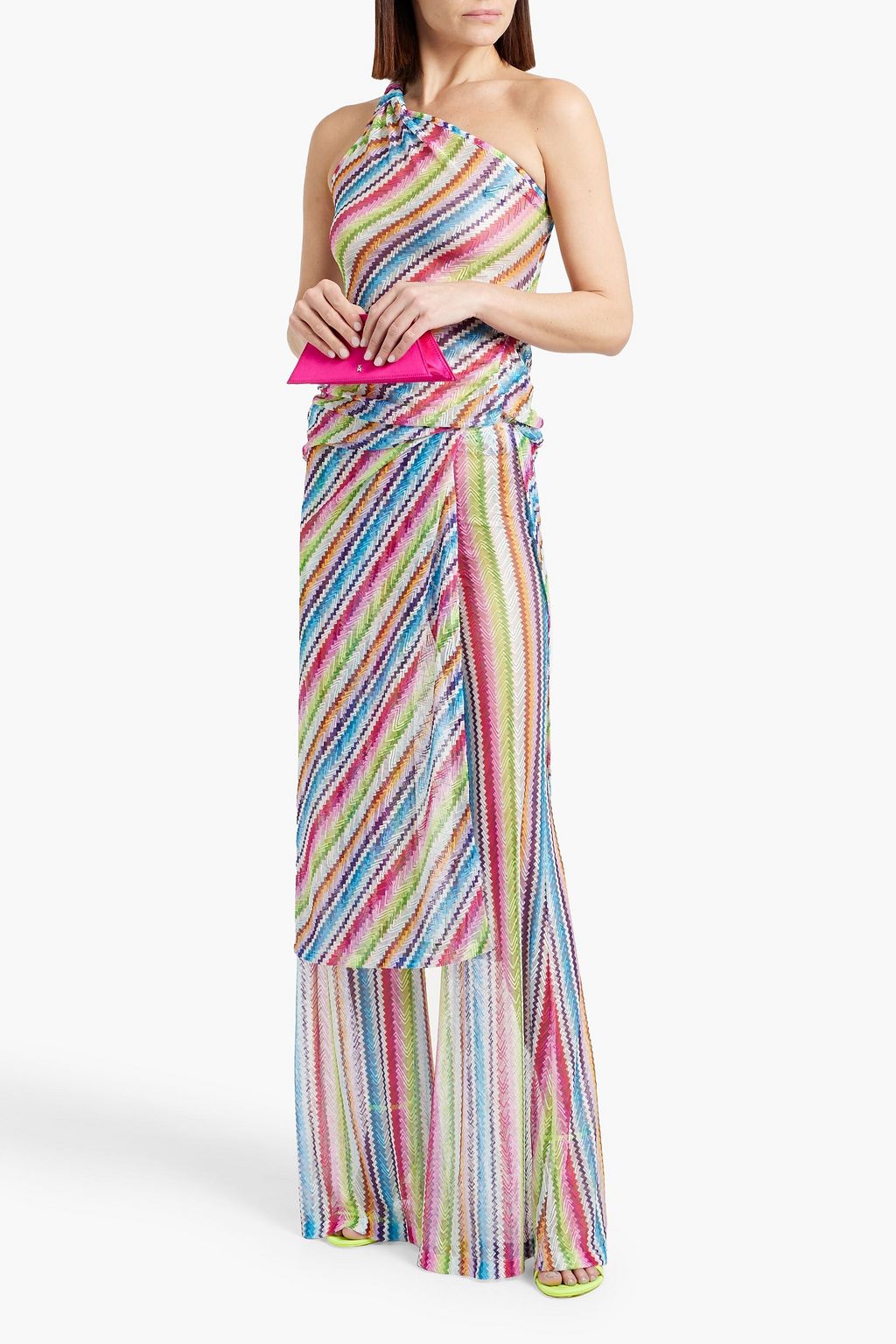 MISSONI Crochet-knit wide-leg pants