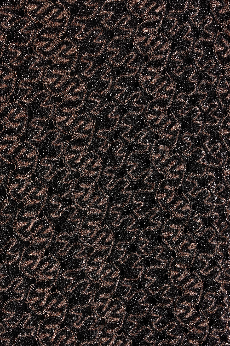 Missoni Metallic Crochet-knit Maxi Dress In Light Brown