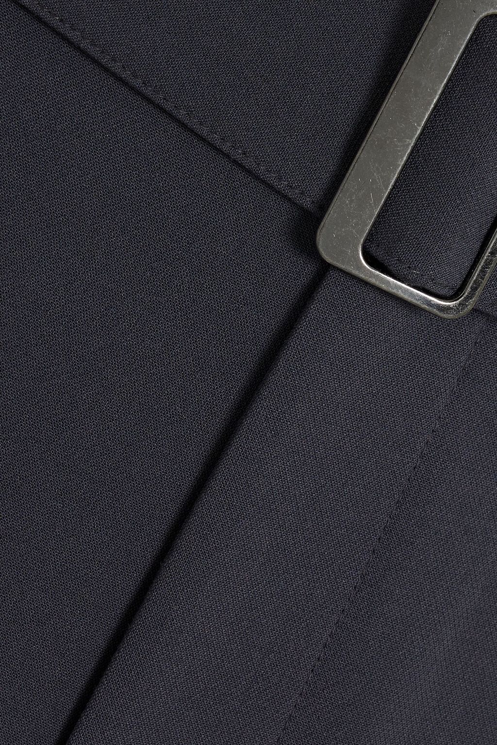 VINCE. Belted crepe wide-leg pants