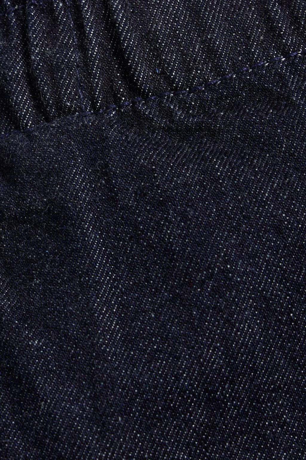 VINCE. Cotton-chambray wide-leg pants