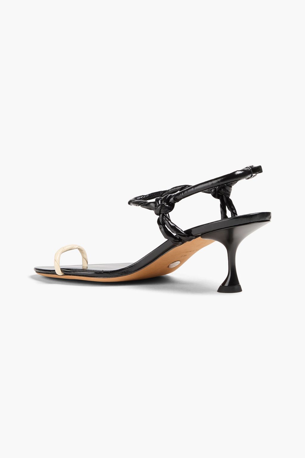 PROENZA SCHOULER レザー サンダル ノット付き