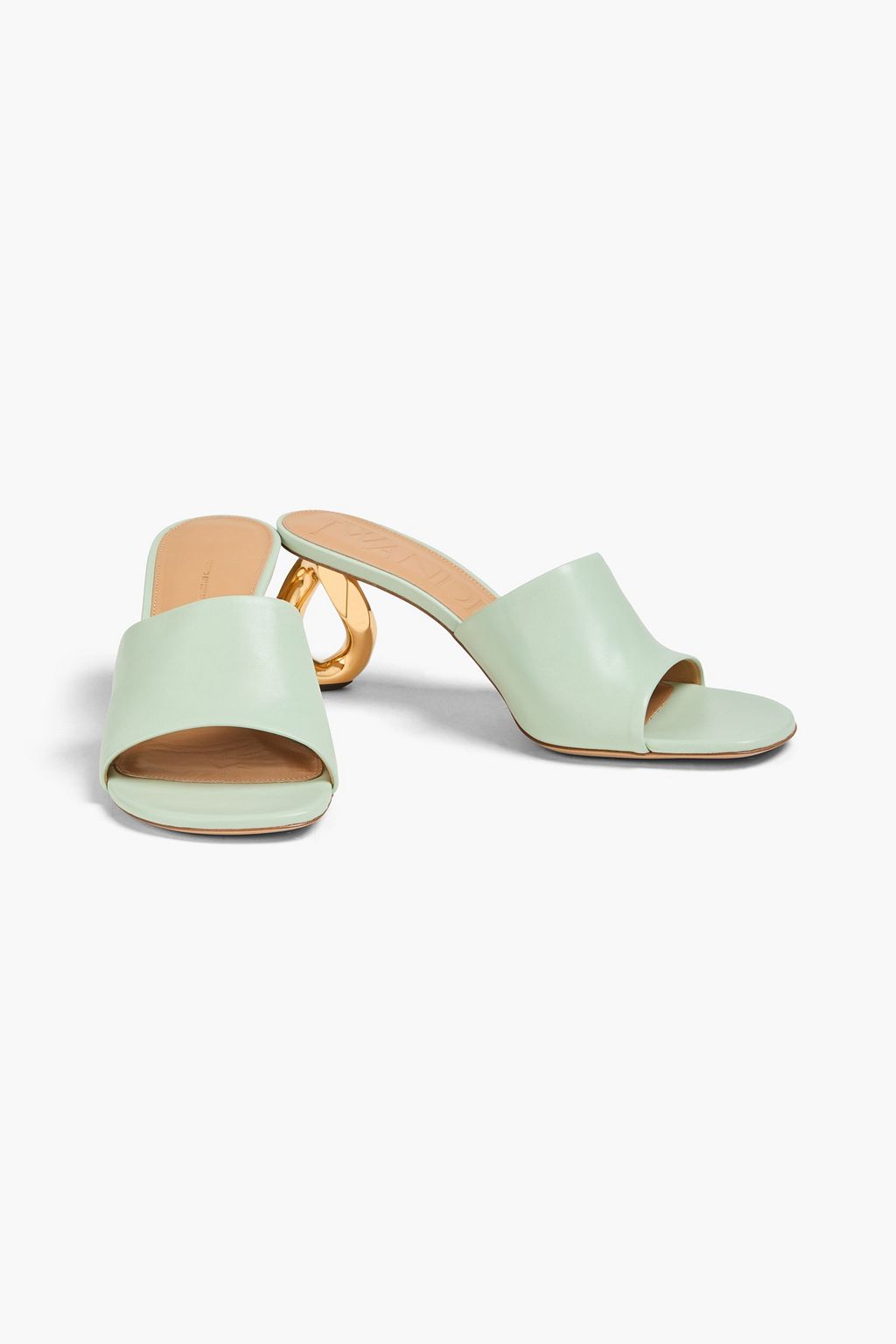 JW ANDERSON حذاء ميول من الجلد