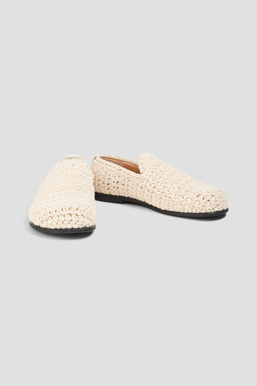 JW ANDERSON حذاء لوفر من الكروشيه