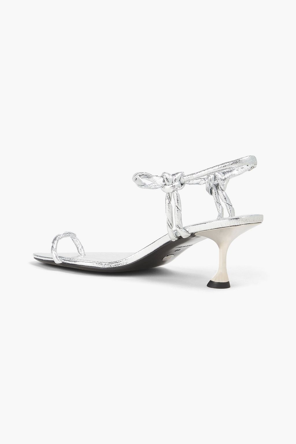 PROENZA SCHOULER レザー サンダル メタリック