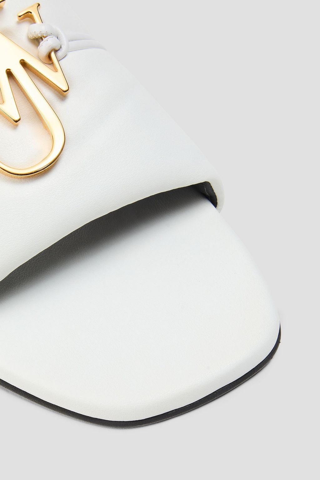 JW ANDERSON レザー スライドサンダル パッド入り