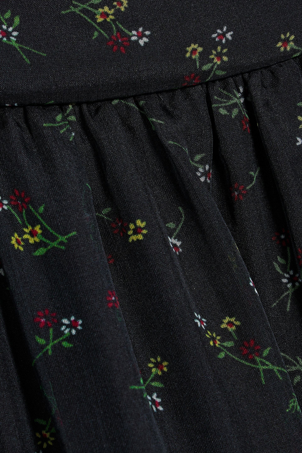 HVN FROMER FLORAL-PRINT SILK-CHIFFON MAXI DRESS