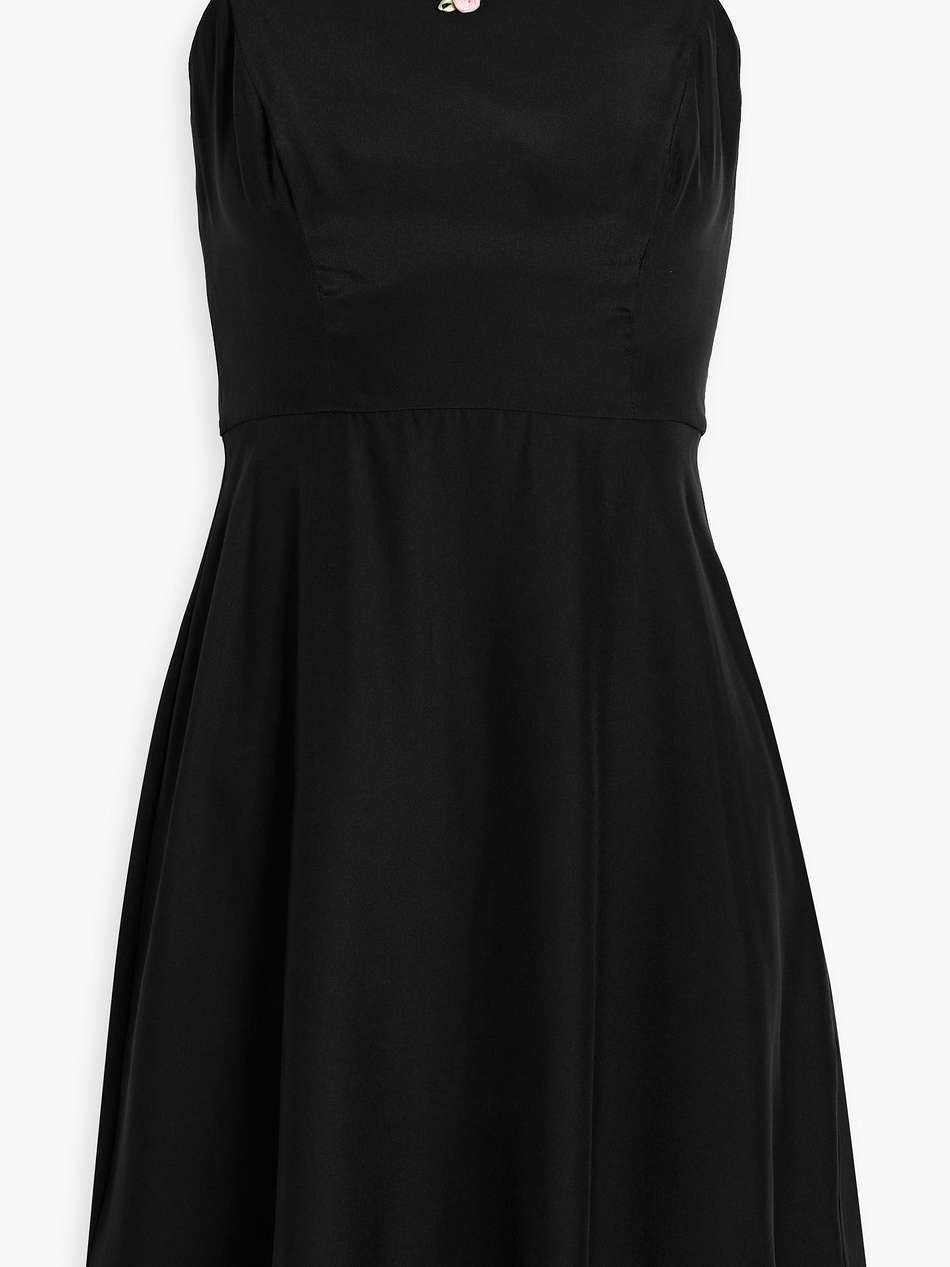nora silk mini dress