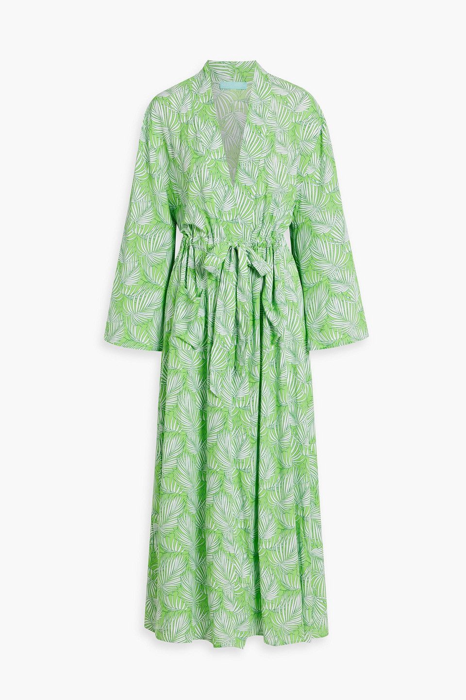 MELISSA ODABASH LOUISA PRINTED VOILE KAFTAN