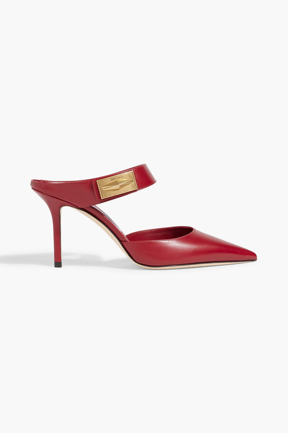 Nell 85 embellished leather mules
