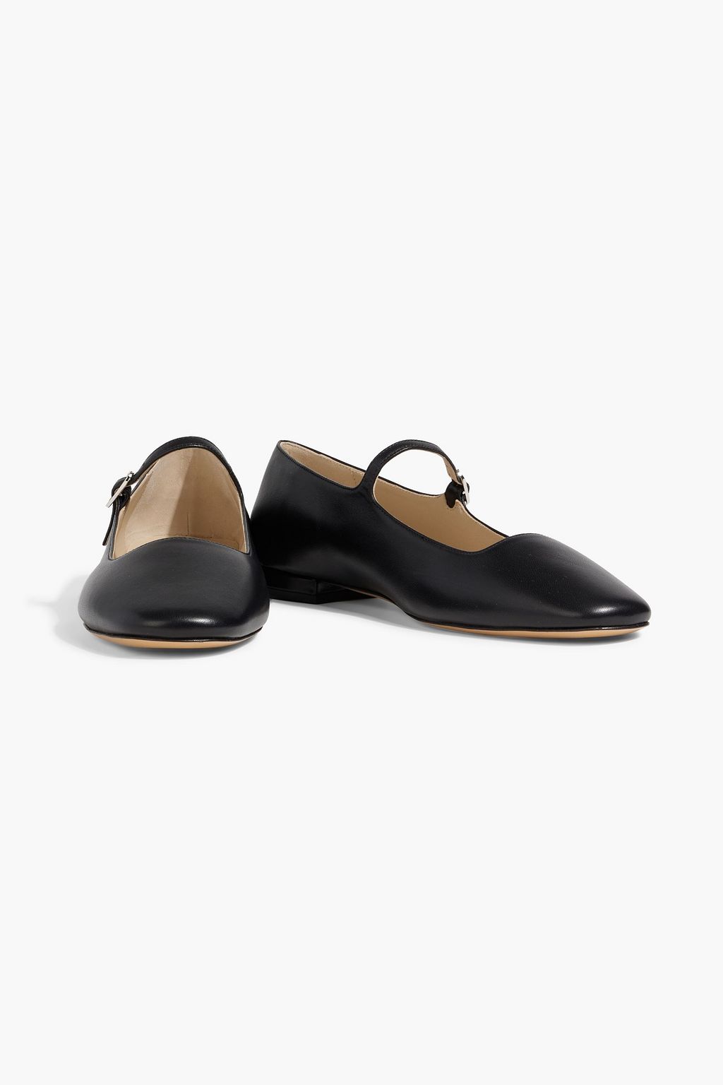 THEORY Leather Mary Jane flats