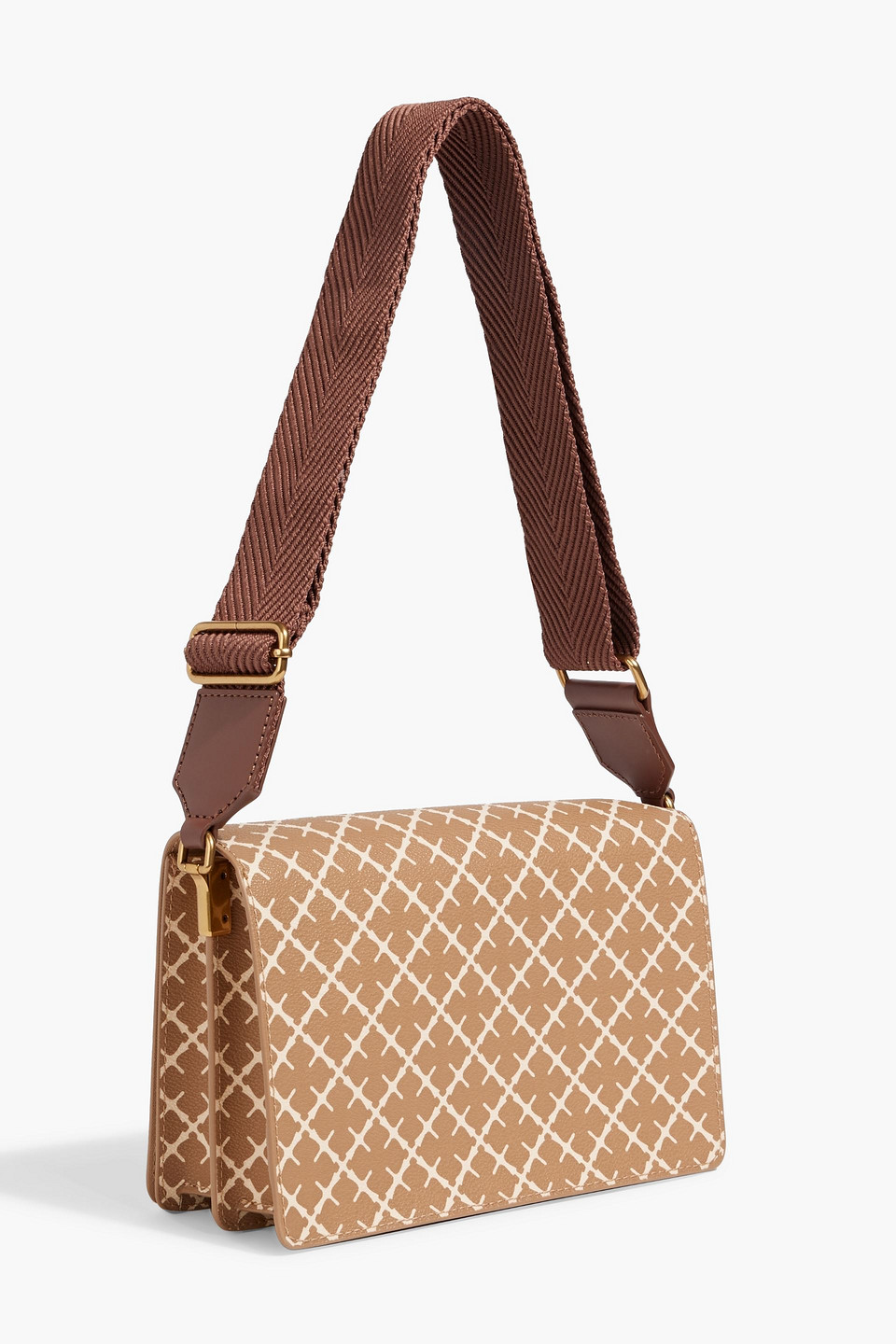 By Malene Birger Loenna Printed Shoulder Bag In Light Brown