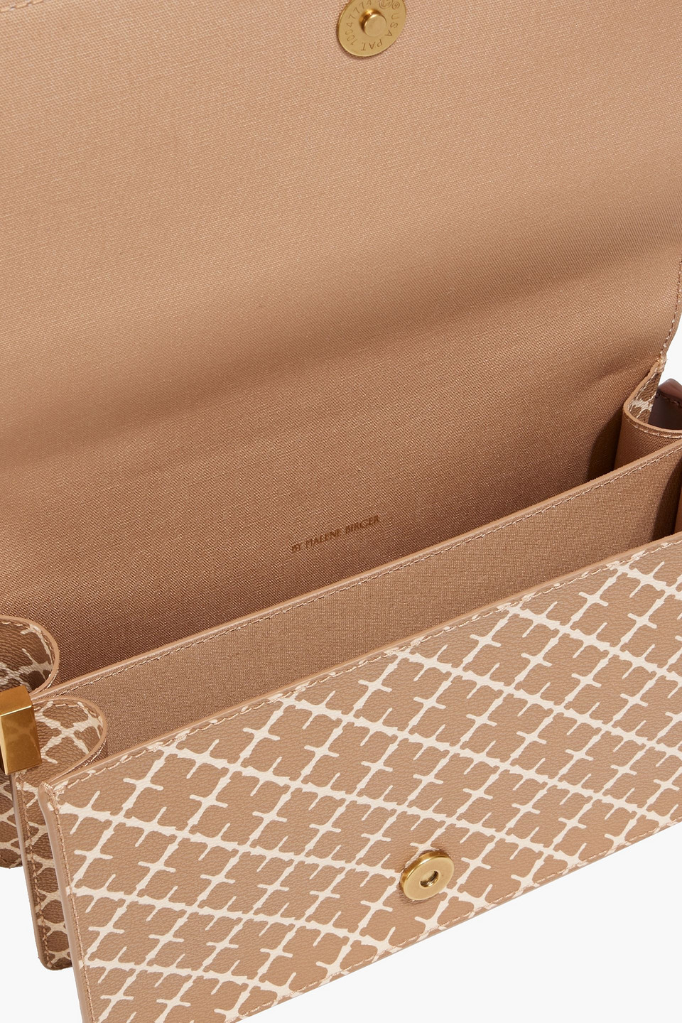 By Malene Birger Loenna Printed Shoulder Bag In Light Brown