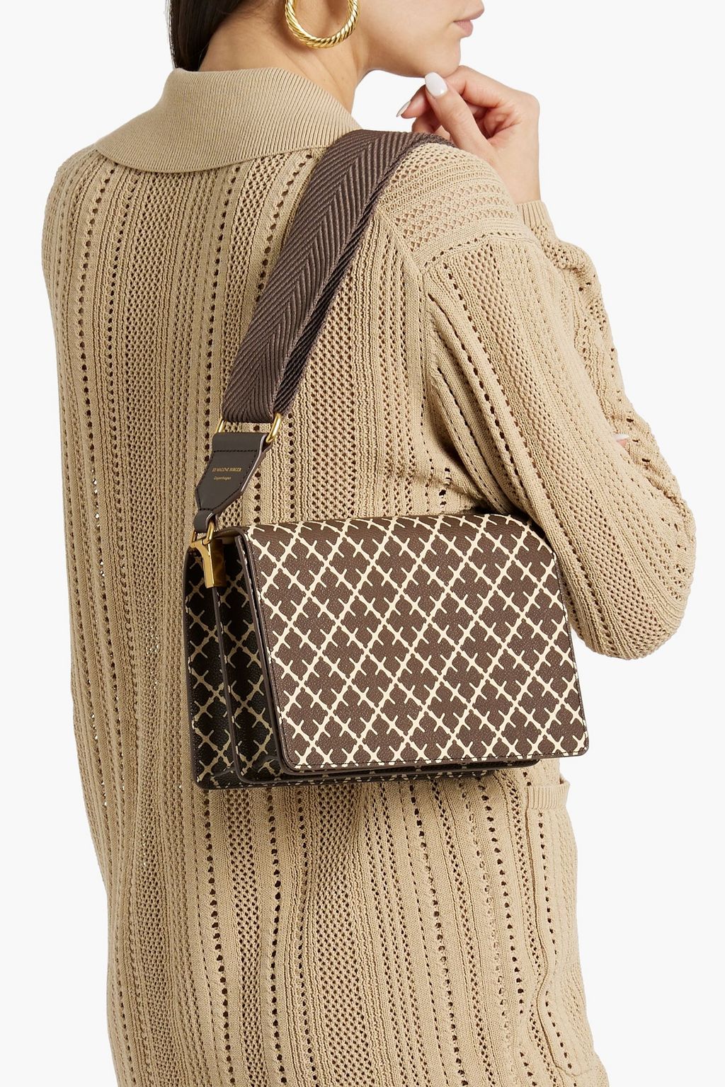BY MALENE BIRGER Loenna printed shoulder bag