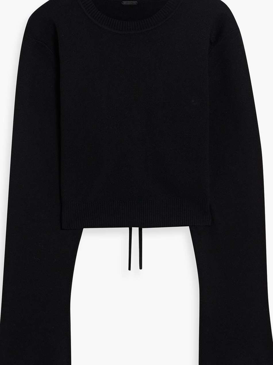 cropped pima cotton top