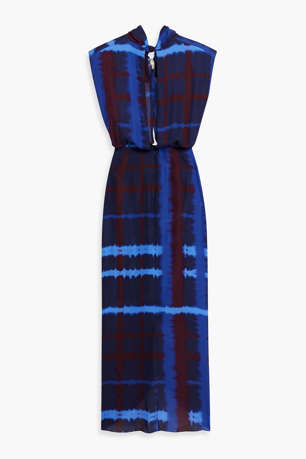 JOHANNA ORTIZ Inspiring Vitas draped printed silk-chiffon maxi dress