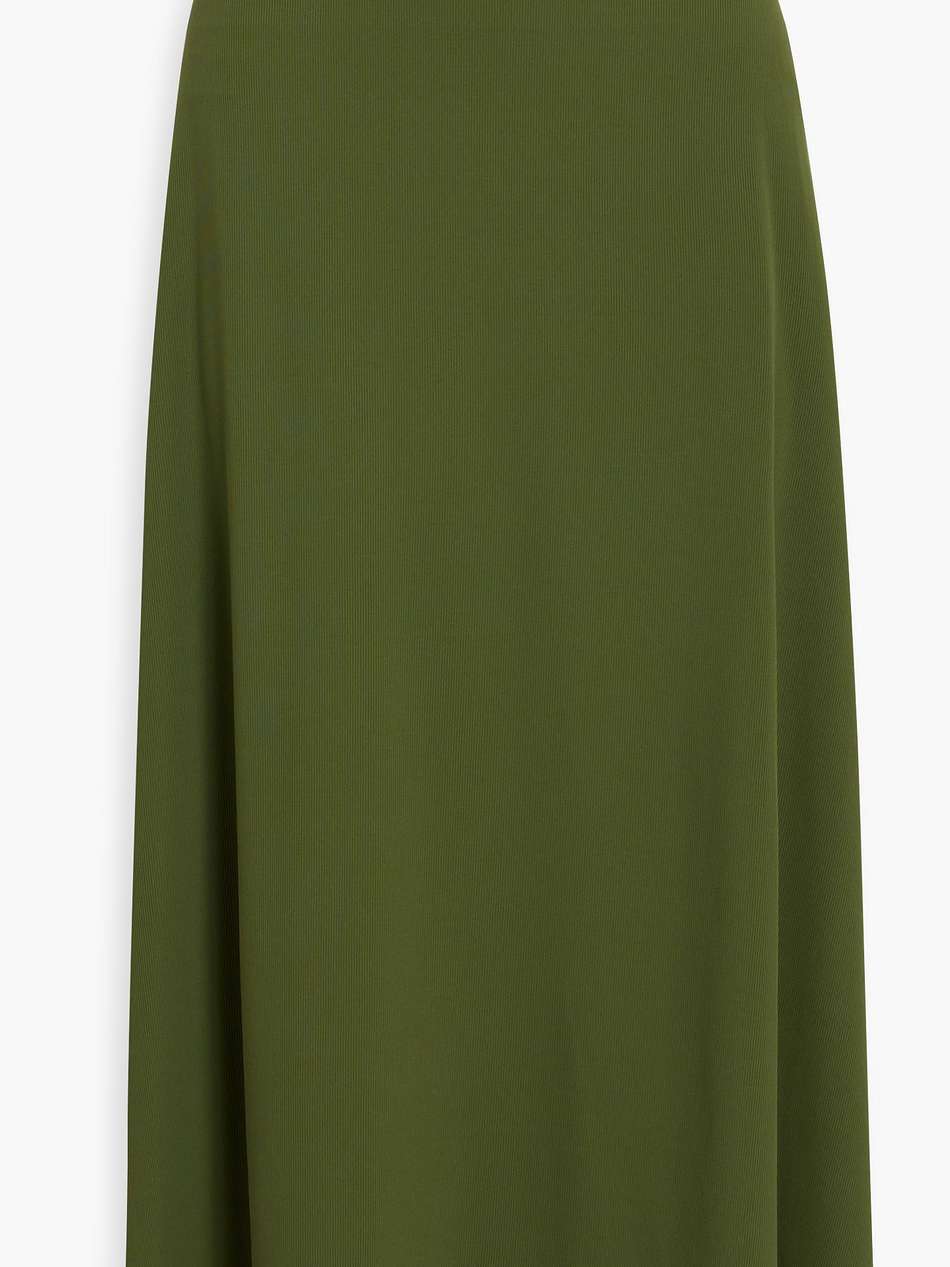 kikoi ribbed jersey midi skirt