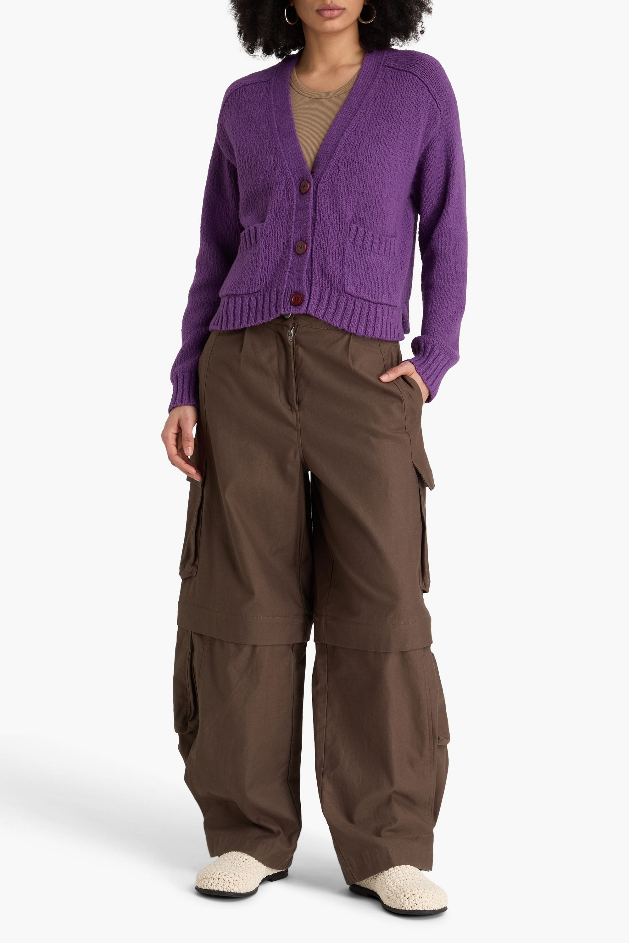 COTTON BY AUTUMN CASHMERE Cotton cardigan