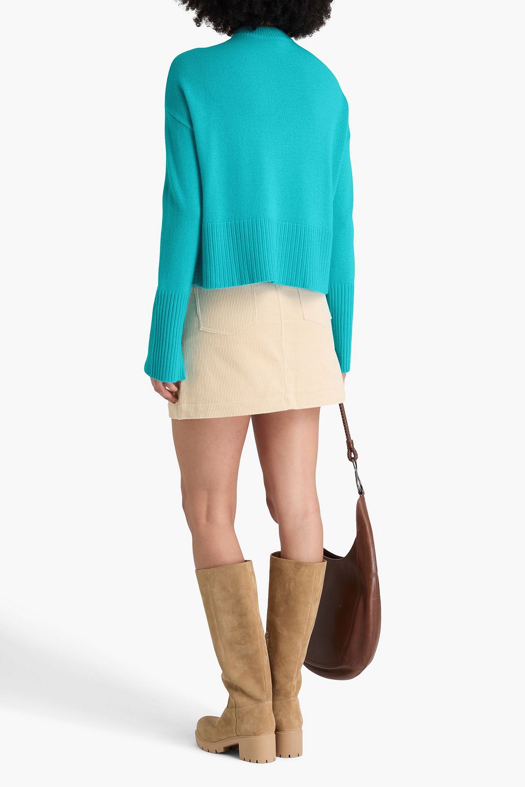 AUTUMN CASHMERE كنزة رياضية من الكشمير