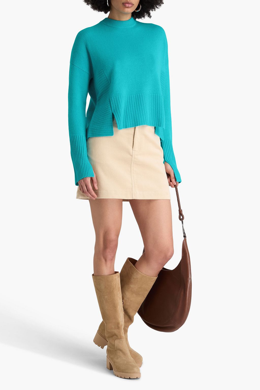 AUTUMN CASHMERE كنزة رياضية من الكشمير