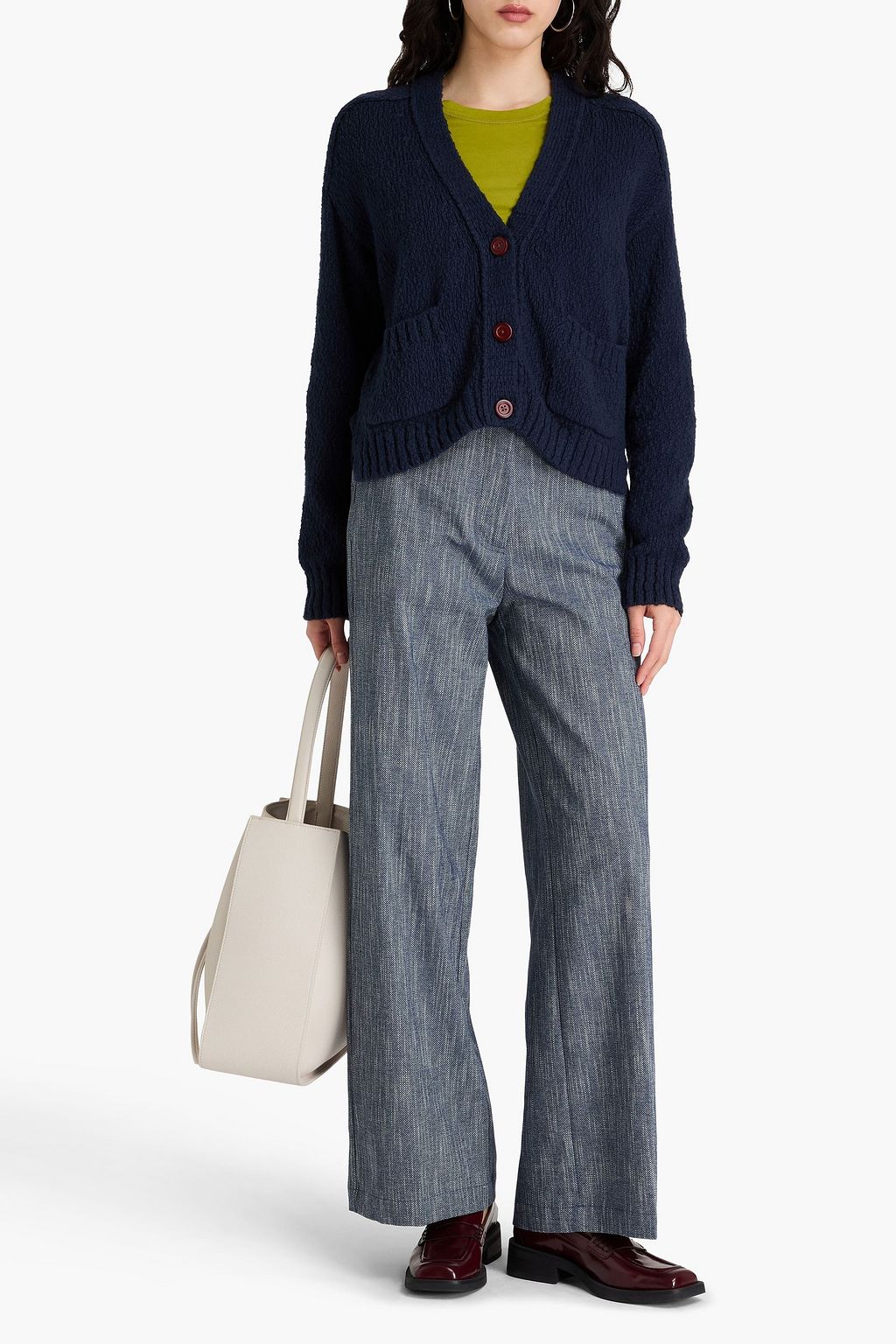 COTTON BY AUTUMN CASHMERE كارديغان من القطن