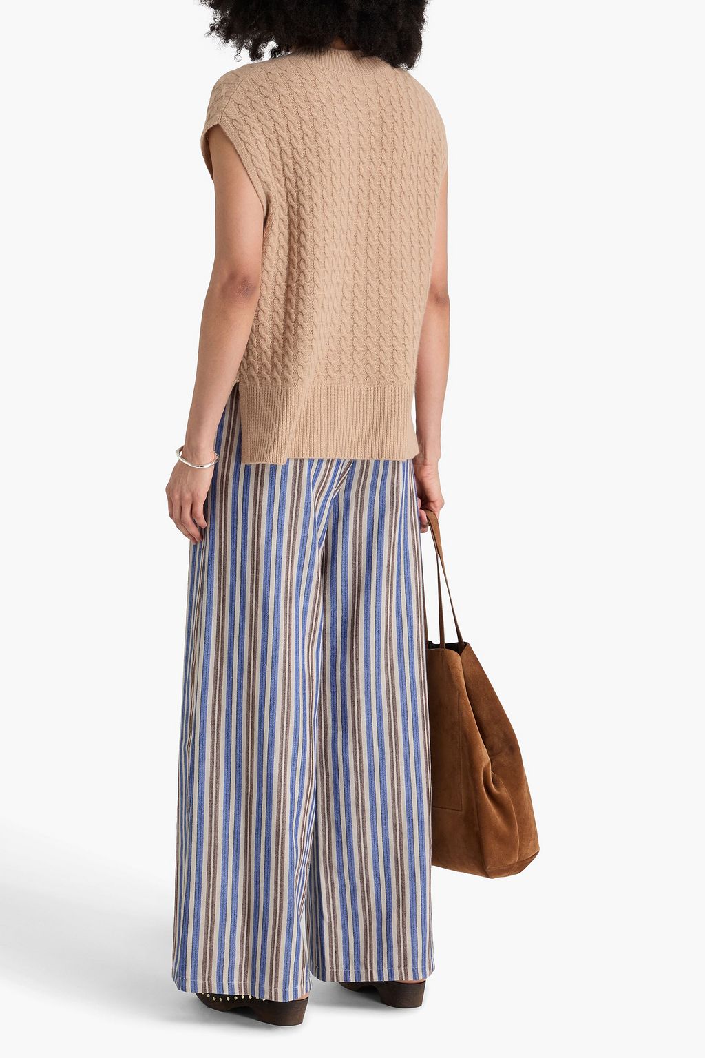 AUTUMN CASHMERE فيست من الكشمير بحبكة مجدولة