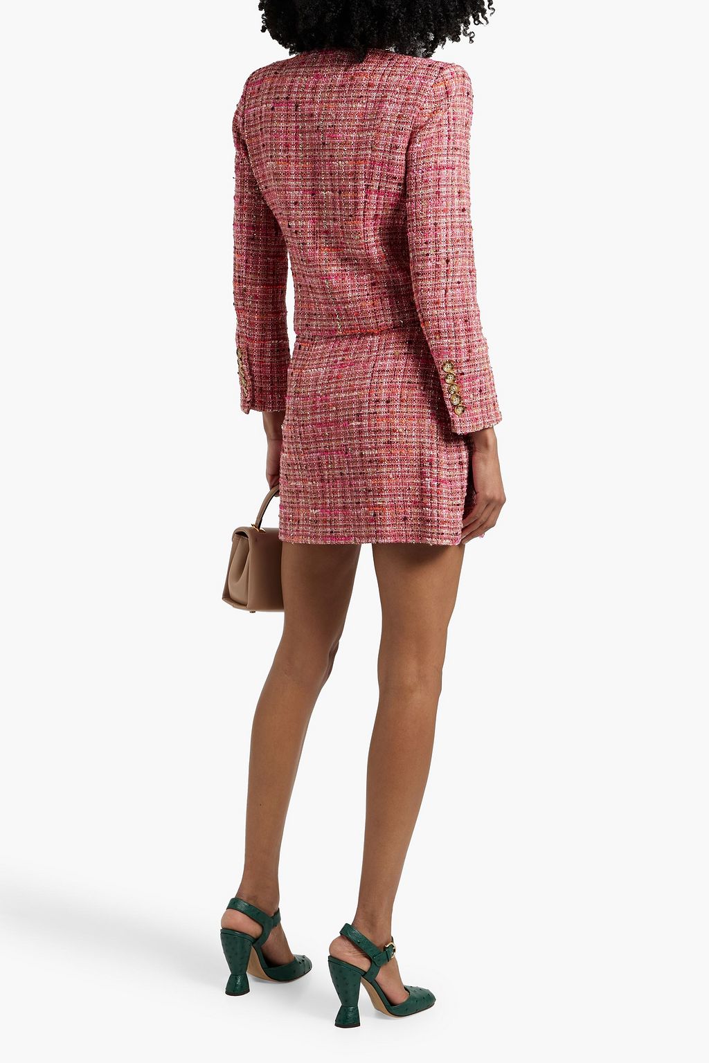 VERONICA BEARD Lars metallic tweed jacket