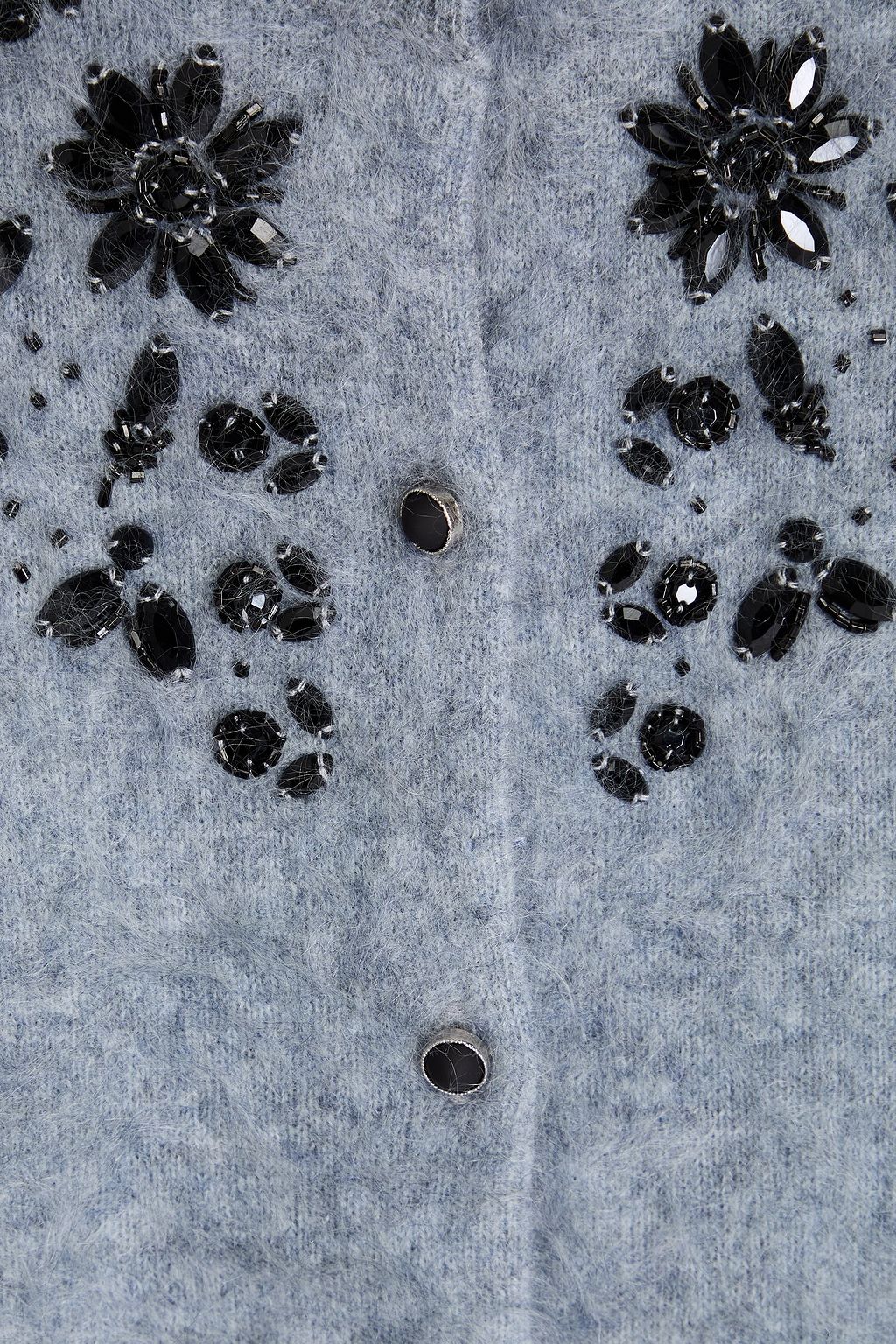 AUTUMN CASHMERE Crystal-embellished cashmere cardigan