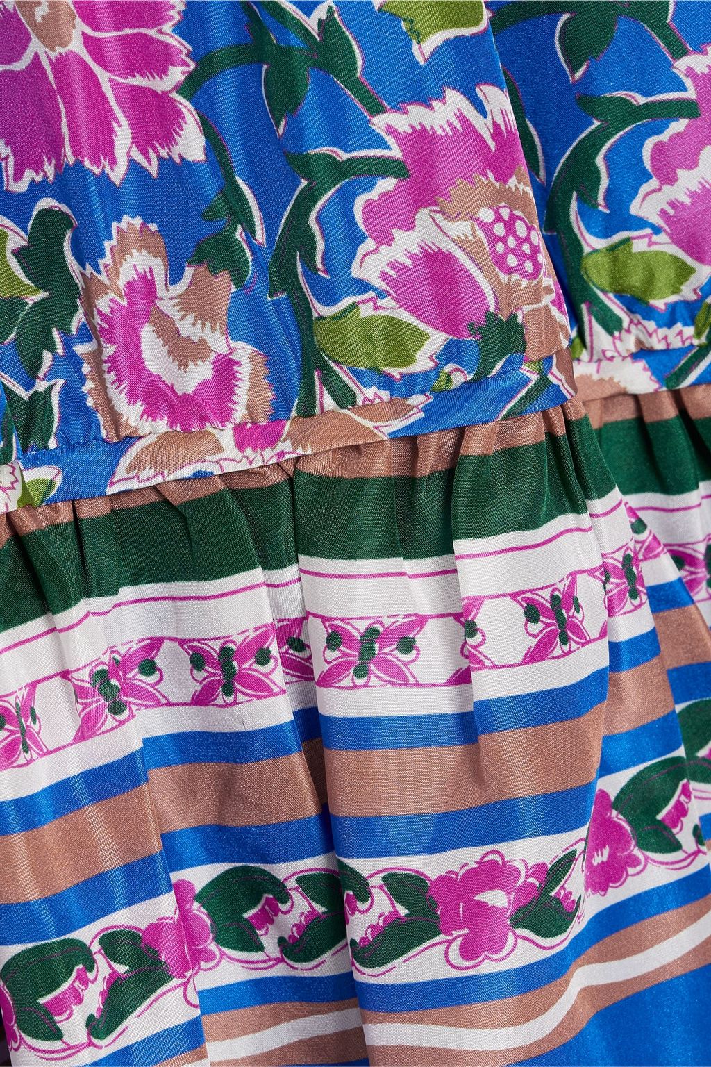 VERONICA BEARD Hawken printed silk mini dress