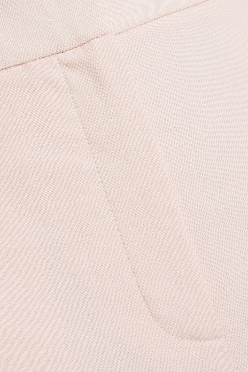 Veronica Beard Brixton Linen-blend Wide-leg Pants In Pastel Pink